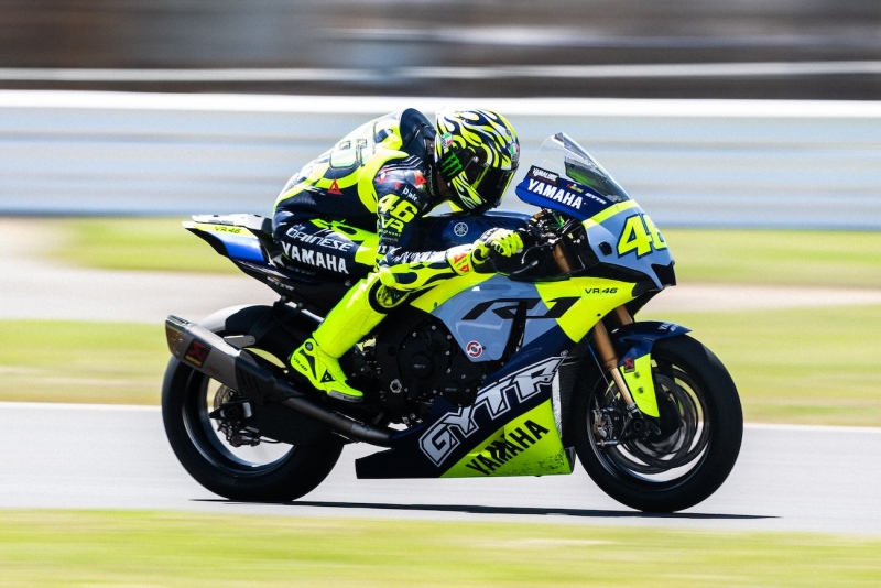 20. June 2024, Track Day Of Legends, Monster Energy, Silverstone, UK, Valentino Rossi
