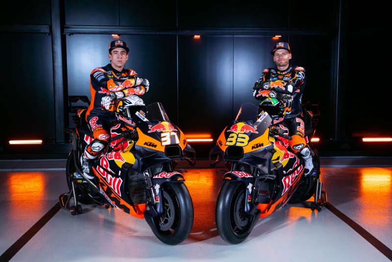 Red Bull KTM MotoGP 2025 – Brad Binder, Pedro Acosta, Enea Bastianini, Maverick Viñales