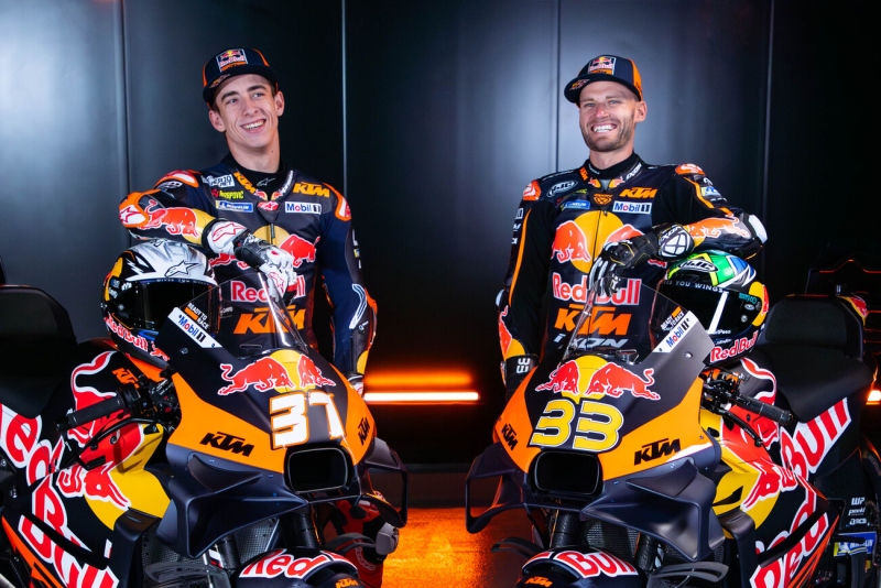 Red Bull KTM MotoGP 2025 – Brad Binder, Pedro Acosta, Enea Bastianini, Maverick Viñales