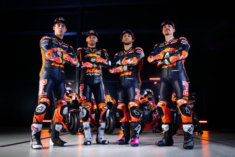 Red Bull KTM MotoGP 2025 – Brad Binder, Pedro Acosta, Enea Bastianini, Maverick Viñales