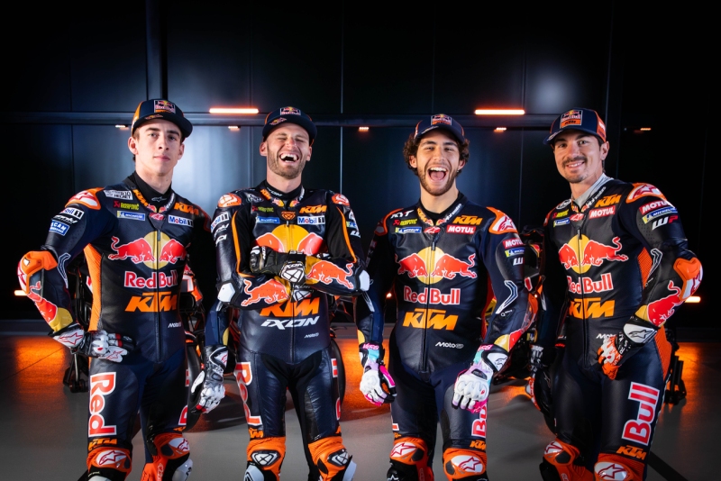 Red Bull KTM MotoGP 2025 – Brad Binder, Pedro Acosta, Enea Bastianini, Maverick Viñales