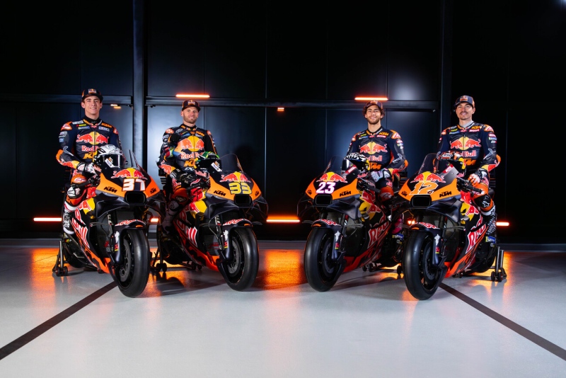 Red Bull KTM MotoGP 2025 – Brad Binder, Pedro Acosta, Enea Bastianini, Maverick Viñales