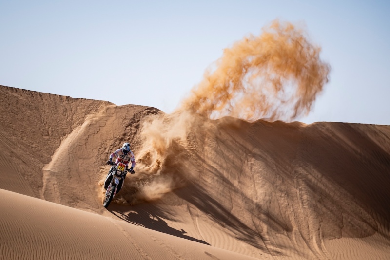 Mohammed Balooshi (ARE) of Fantastic Racing Rally Team races during stage 02 of Rally Dakar 2025 in Bisha, Saudi Arabia on January 05, 2025. // Marcelo Maragni / Red Bull Content Pool // SI202501050017 // Usage for editorial use only //