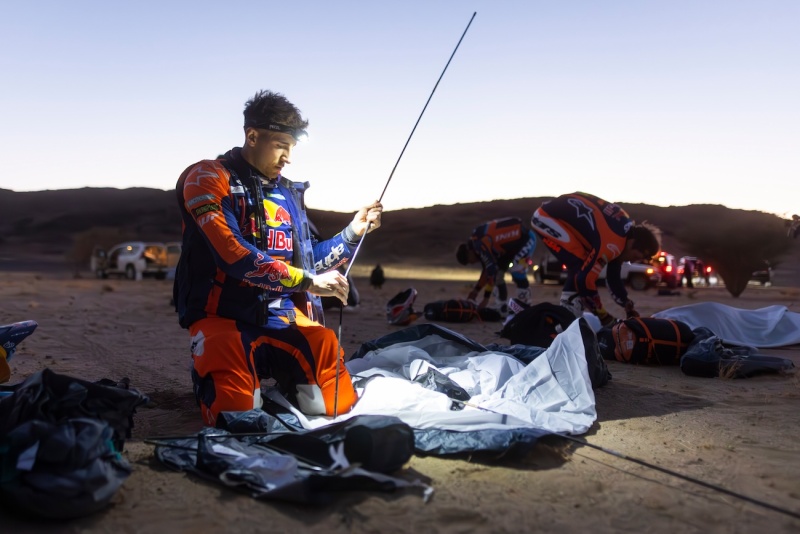 Luciano Benavides of the Red Bull KTM Factory Racing during the Stage 2 of the Dakar 2025 from January 5 to 6, 2025 around Bisha, Saudi Arabia // DPPI / Red Bull Content Pool // SI202501060086 // Usage for editorial use only //