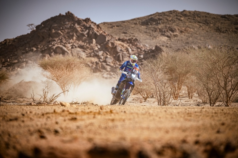 Noah Herith (IND) of Sherco Rally Factory races during the prologue stage of Rally Dakar 2025 in Bisha, Saudi Arabia on January 03, 2025 // Marcelo Maragni / Red Bull Content Pool // SI202501030058 // Usage for editorial use only //