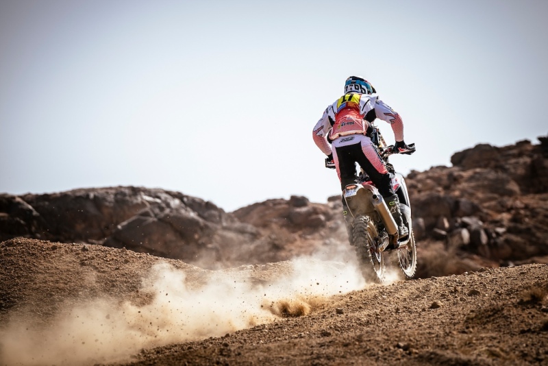 Mohammed Balooshi (ARE) of Fantastic Racing Rally Team races during the prologue stage of Rally Dakar 2025 in Bisha, Saudi Arabia on January 03, 2025 // Marcelo Maragni / Red Bull Content Pool // SI202501030081 // Usage for editorial use only //