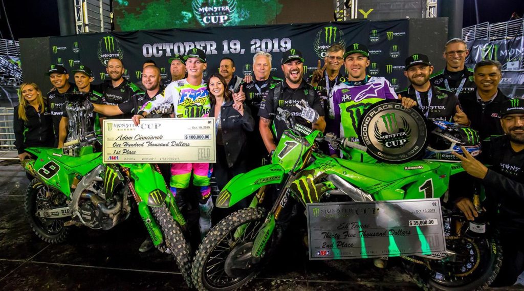 Adam Cianciarulo i Eli Tomac na Monste Energy Cup 2019