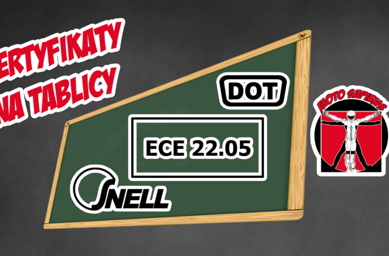 certyfikaty kasków motocyklowych