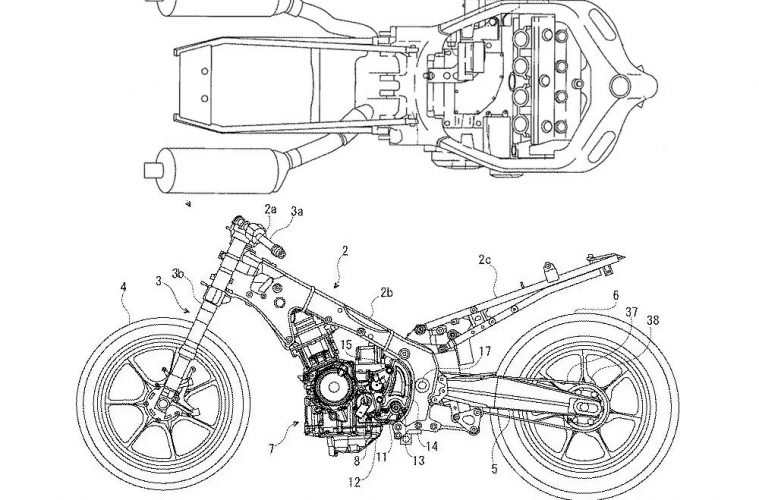 Nowa Suzuki Hayabusa - szkic patentowy