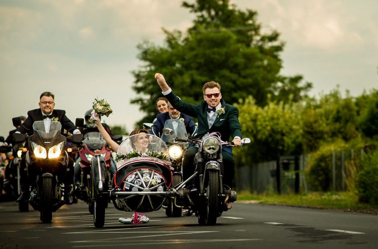Motocyklem do ślubu