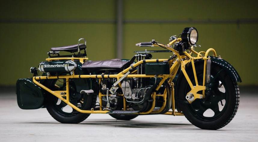 Böhmerland - najdłuższy motocykl świata