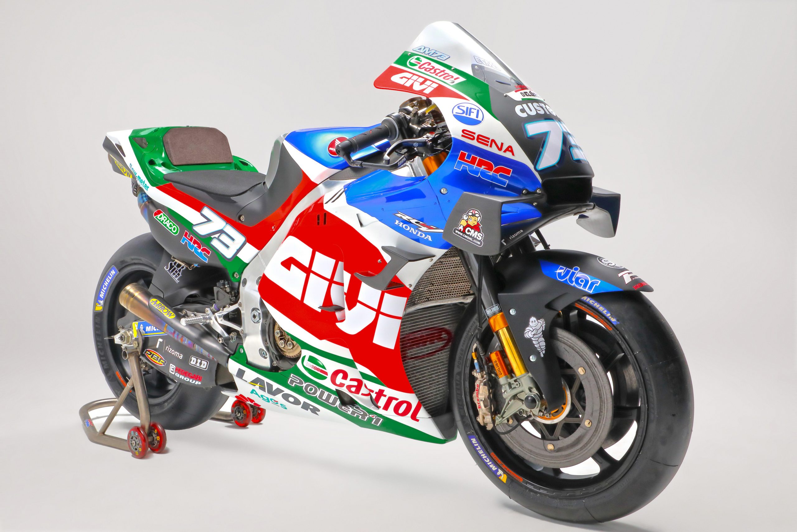 Honda RC213V na sezon 2021 MotoGP w barwach LCR Honda CASTROL