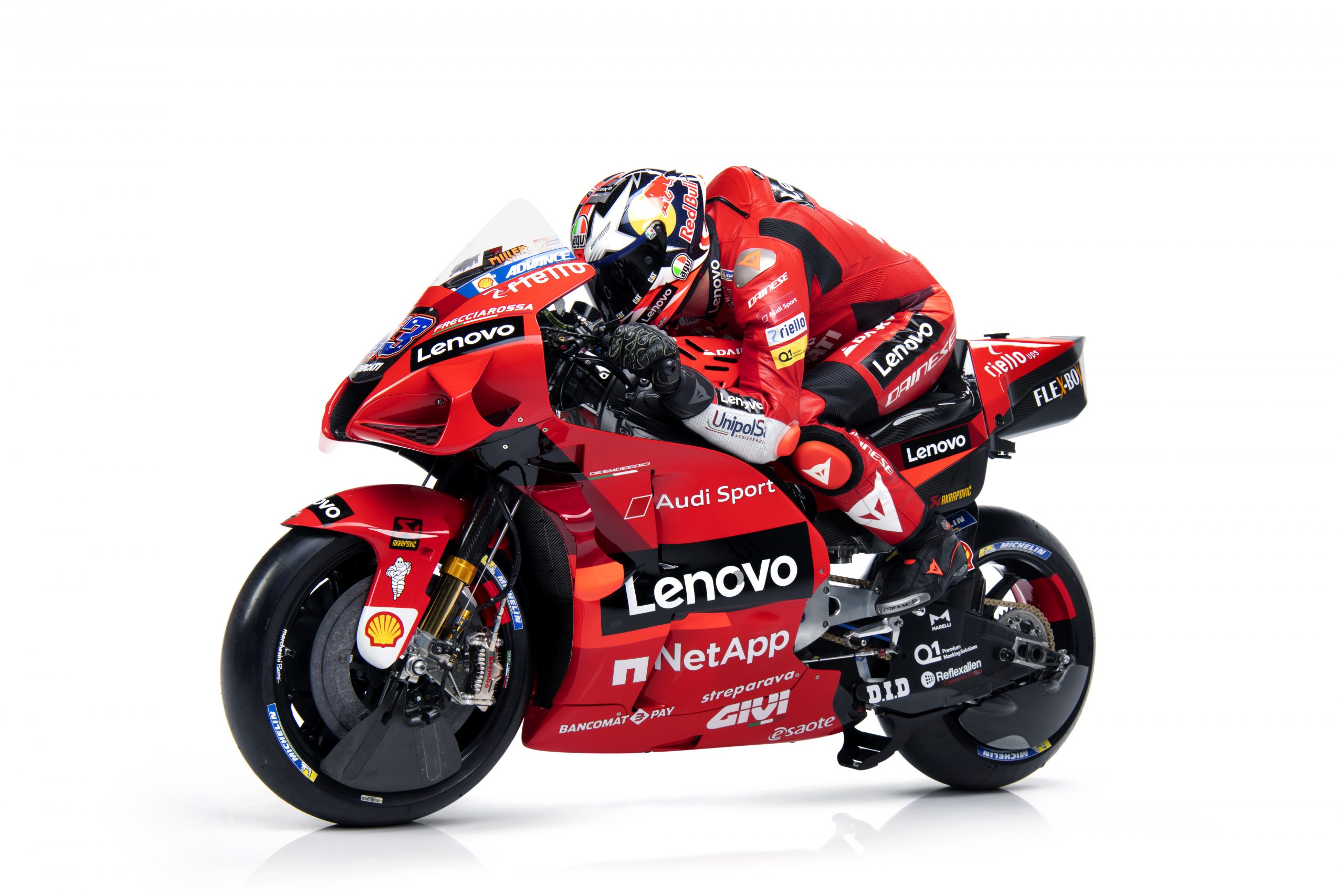 Jack Miller podczas prezentacji Ducati Lenovo Team na sezon 2021 MotoGP