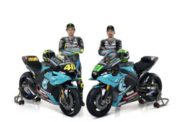 Valentino Rossi i Franco Morbidelli – prezentacja Petronas Yamaha SRT na sezon 2021 MotoGP