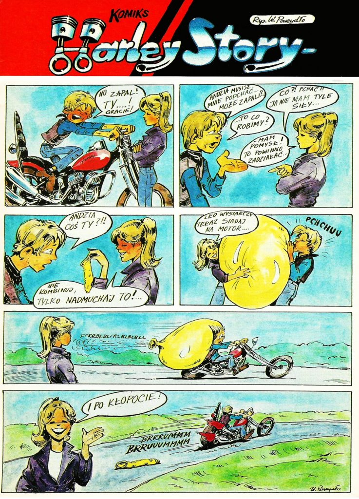 Z archiwum „Świata Motocykli - Harley Story, nr 3/1994 