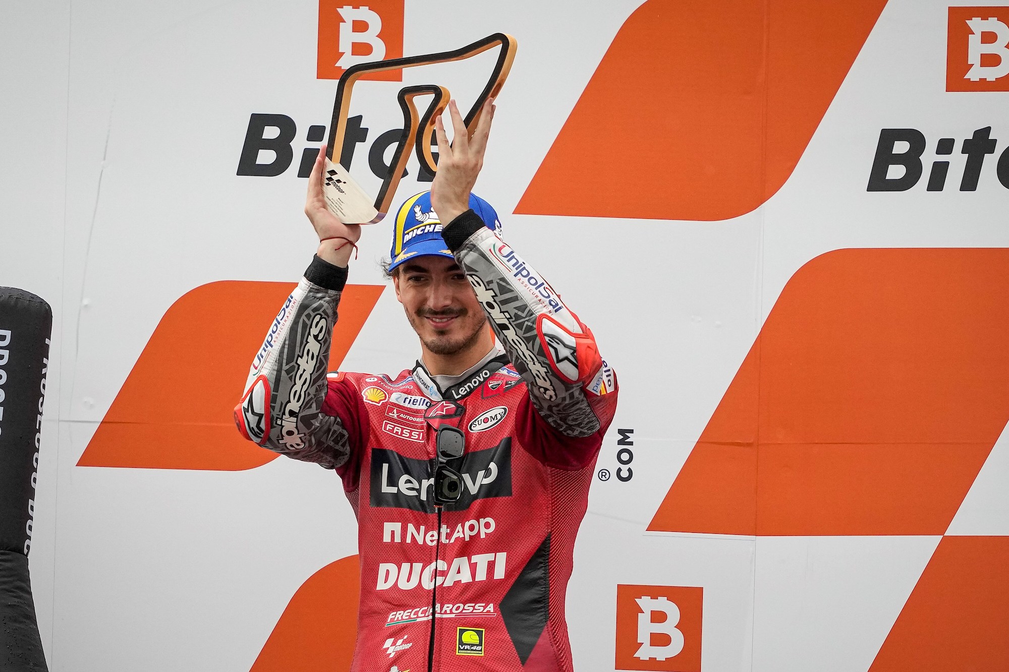 Pecco Bagnaia w GP Austrii 2021