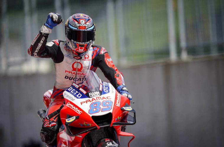 Jorge Martin w akcji w Austrii na torze Red Bull Ring