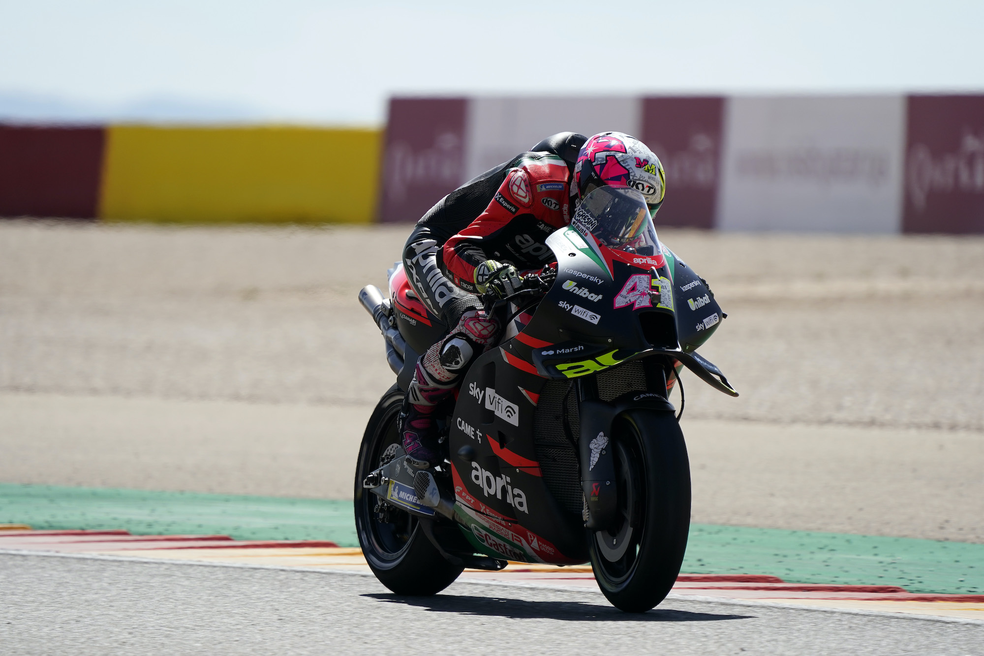 Aleix Espargaro podczas GP Aragonii