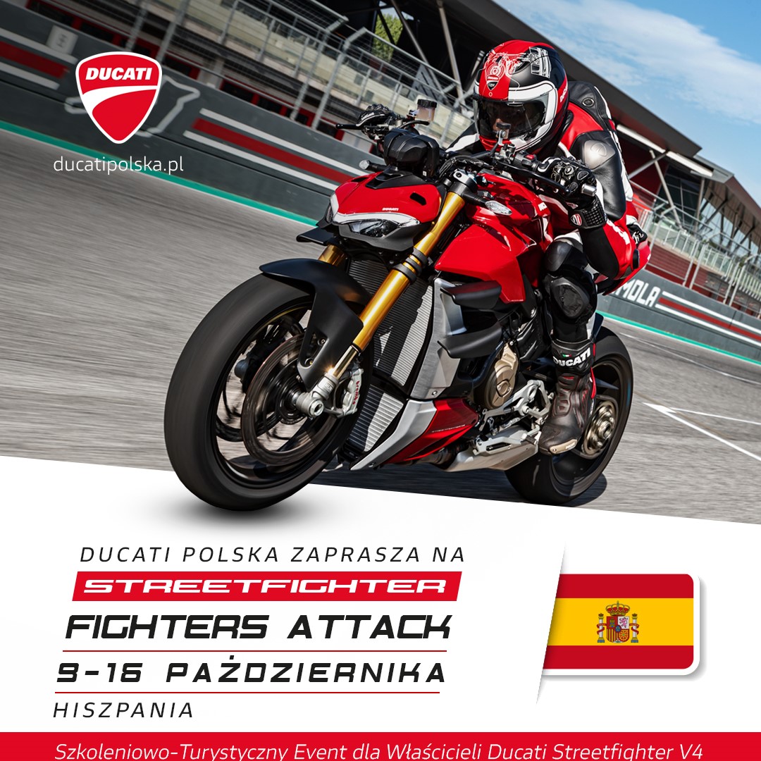 Fighters Attack – Streetfighter V4 w Hiszpanii Ducati Polska