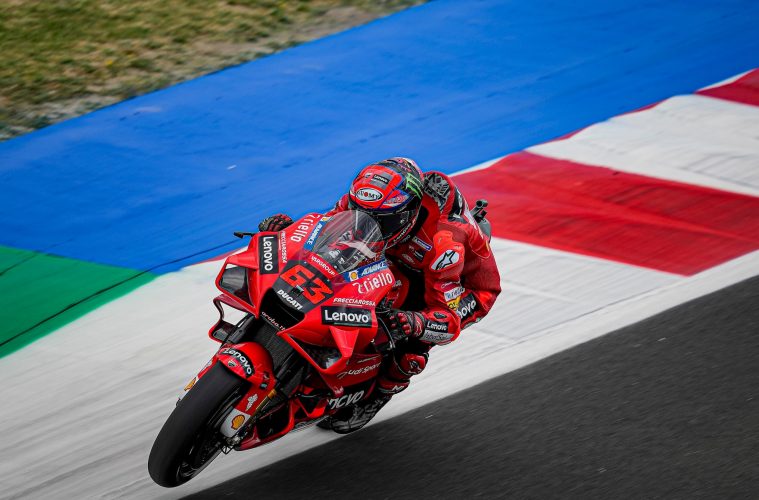 Pecco Bagnaia w Misano