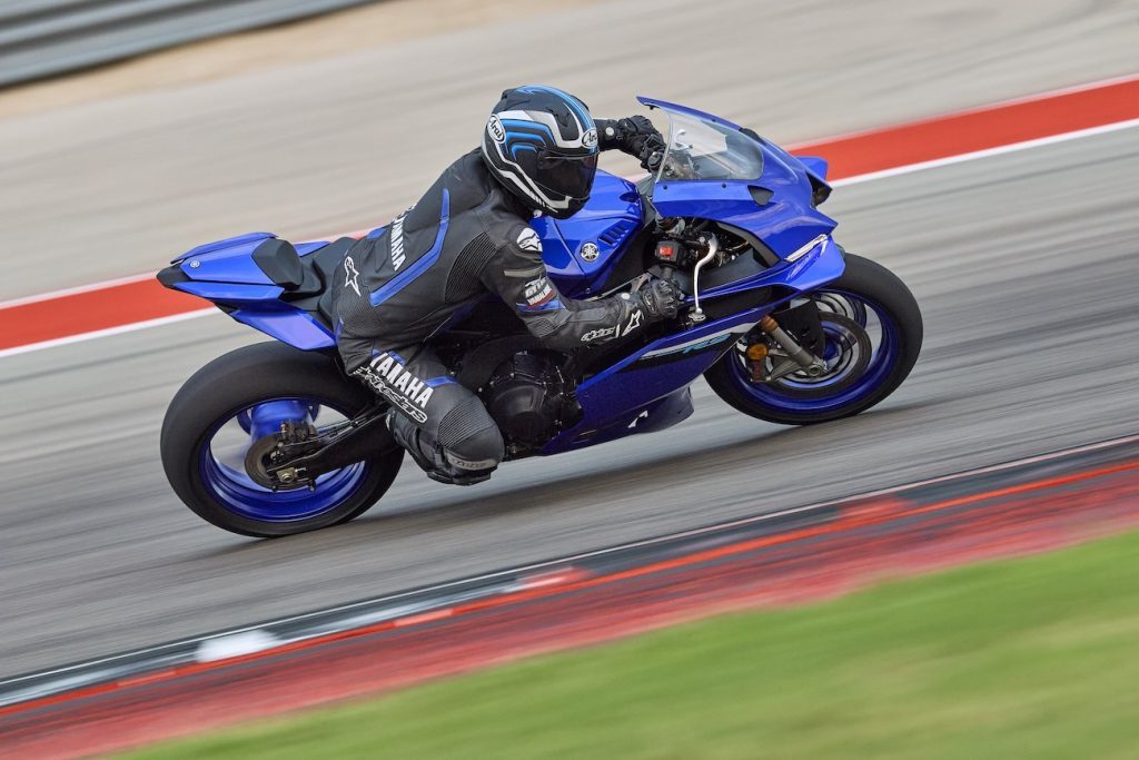 Yamaha R9 w akcji na torze Circuit of the Americas