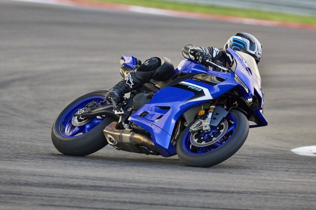 Yamaha R9 w akcji na torze Circuit of the Americas